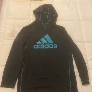 Adidas Boys Hooded Long Sleeve